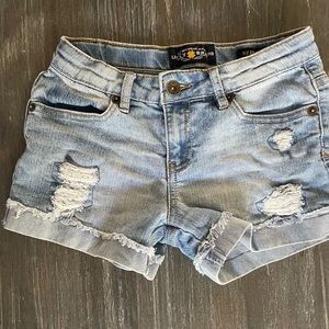 Lucky Brand girls denim shorts